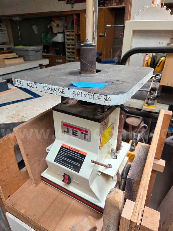 Used spindle sander