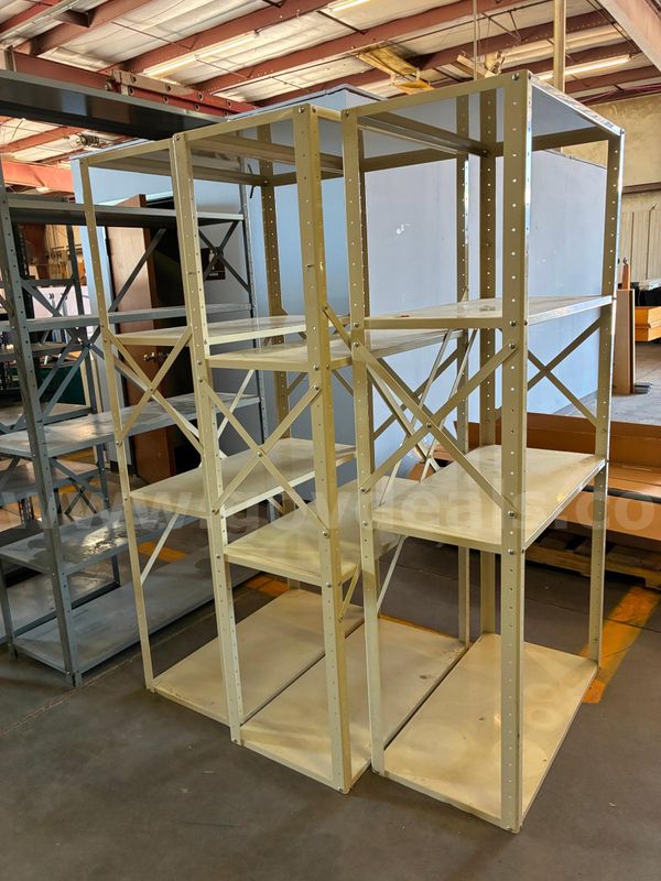 Shelving, lot of 3
