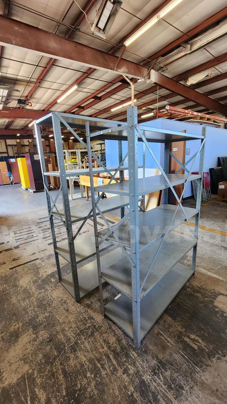 Shelving, lot of 2