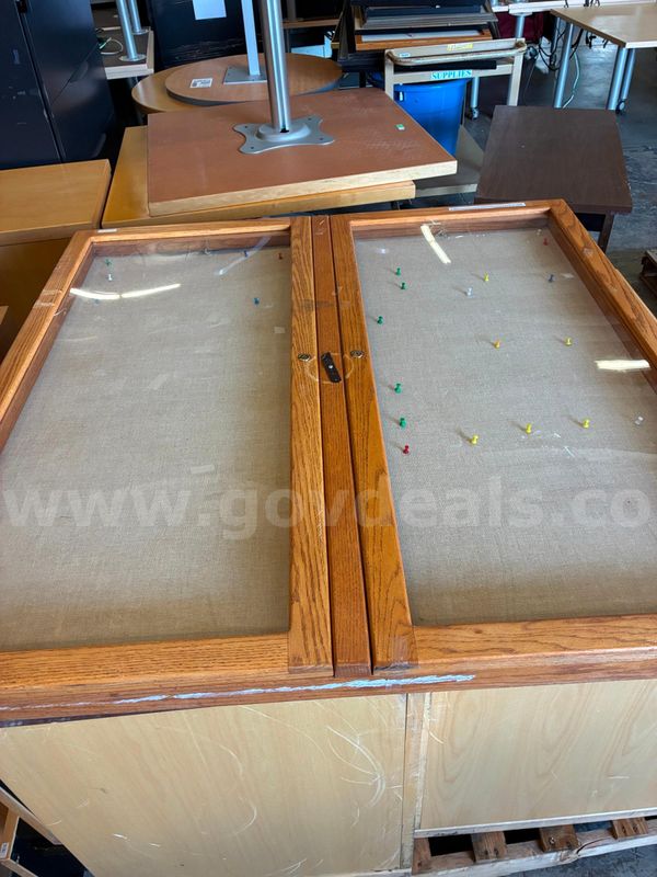 Display case, messages