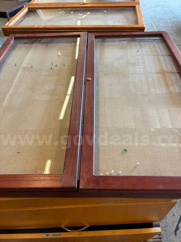 Display case, messages