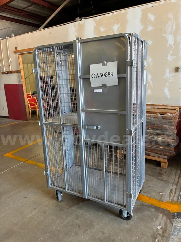 Security cage, wheeled
