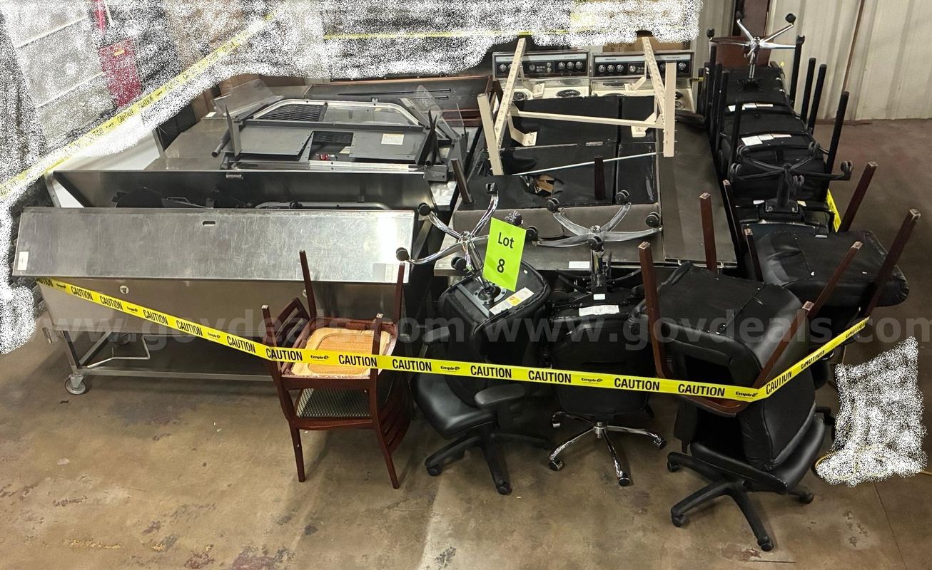 Appliances/Chairs- Lot of Assorted - UNTESTED - MUST TAKE ALL