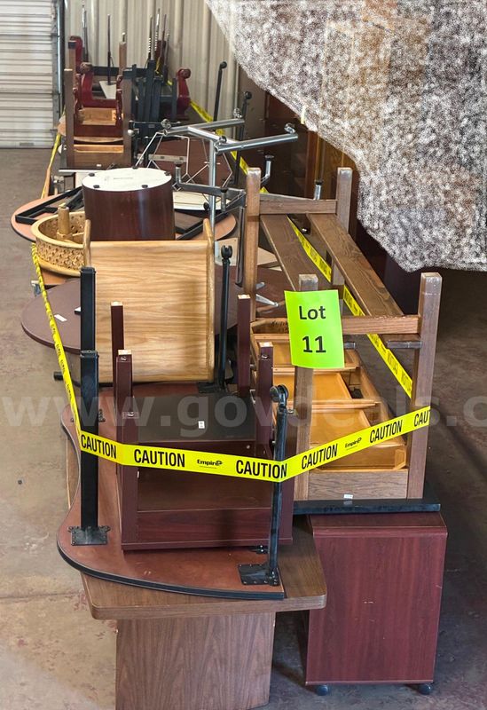 Tables - Lot of Assorted - MUST TAKE ALL