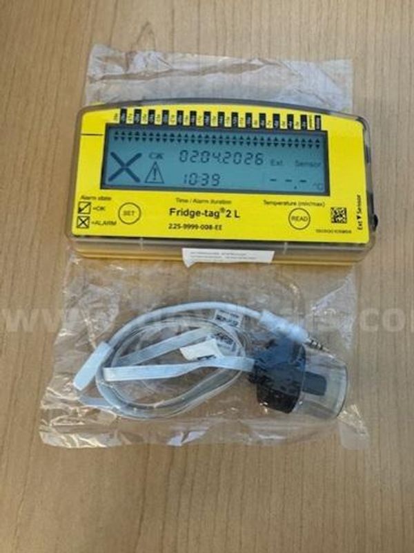 Berlinger Refrigerator Temperature Monitor w/Q-Tag Liquid Temp. Probe