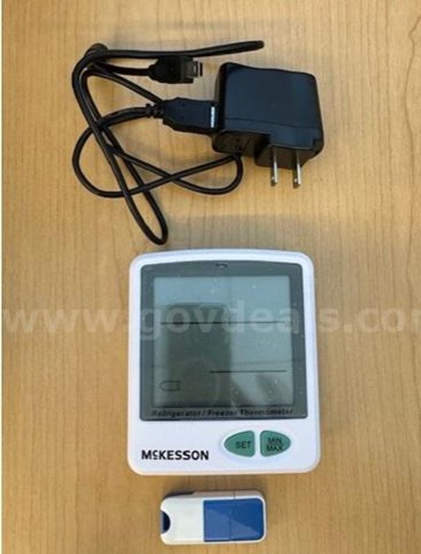 McKesson Refrigerator/Freezer Thermometer (Data Logger Single Probe)