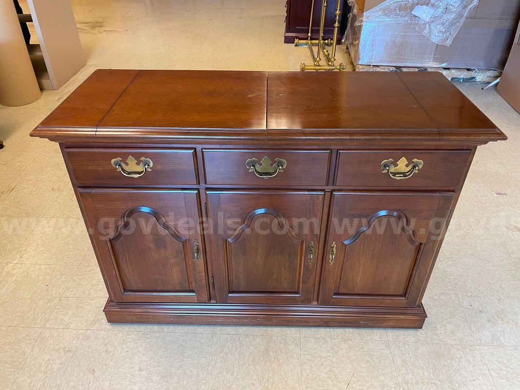 Flip Top Buffet Cabinet