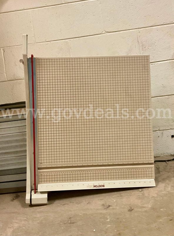 One Large Boston Model Paper Cutter