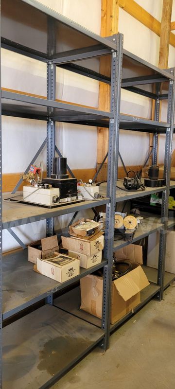 Storage Rack and Contents