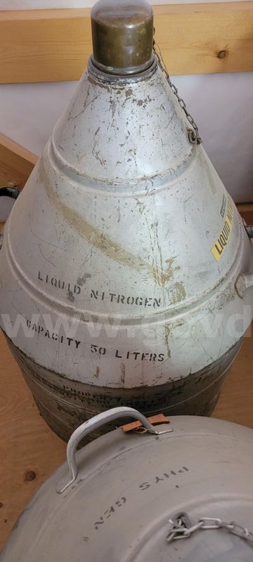 2 Empty Liquid Nitrogen Canisters