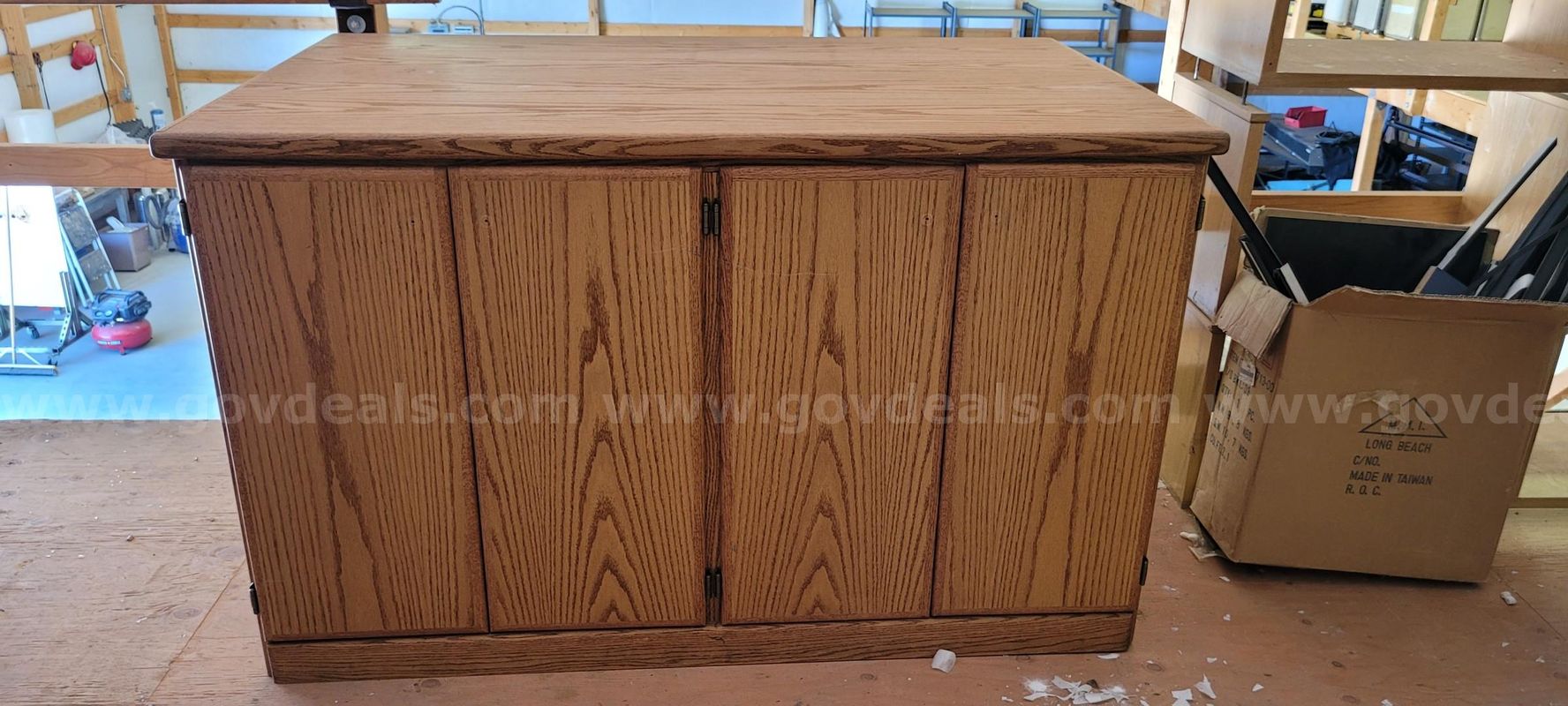 Custom-made Oak Cabinet LxWxH=60x36x36inches