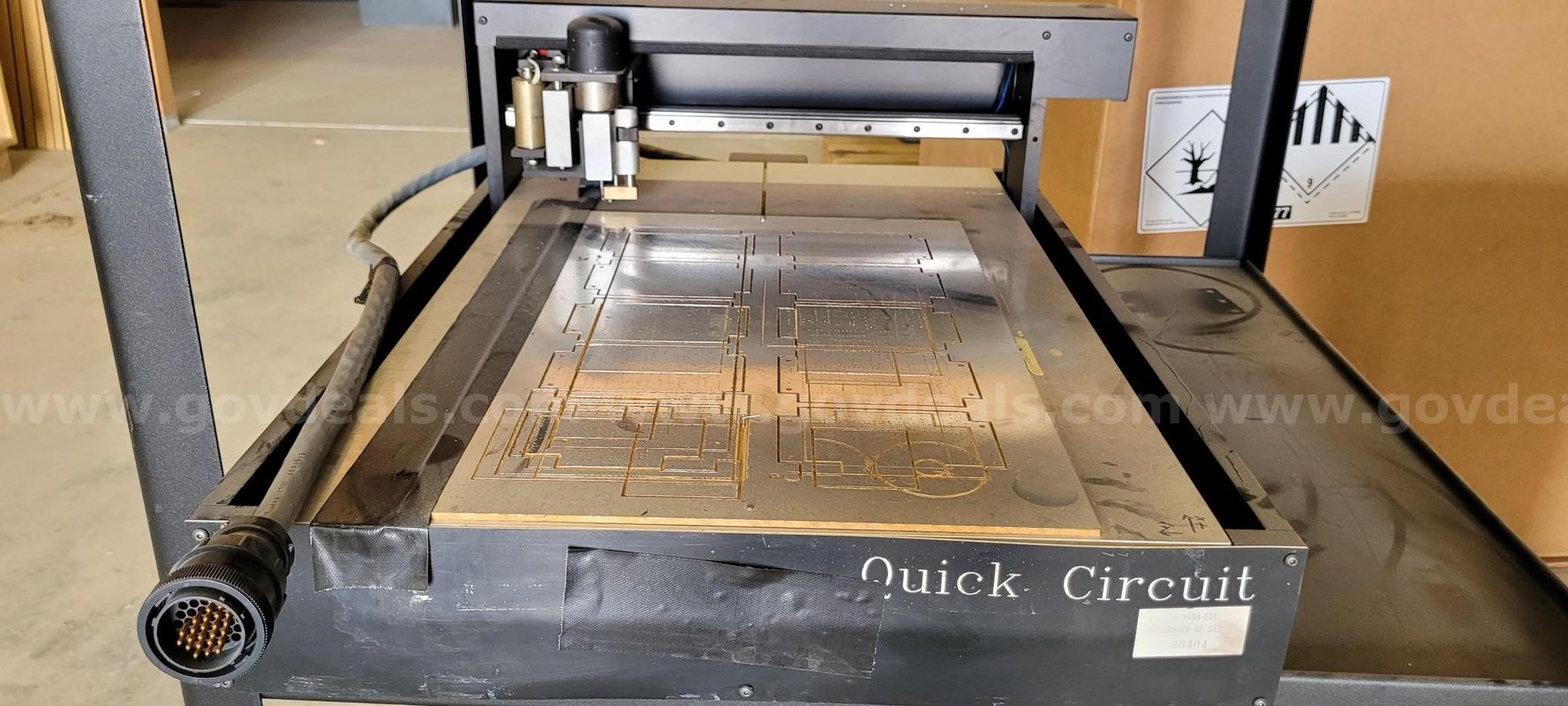 Quick Circuit PCB milling machine and accessories