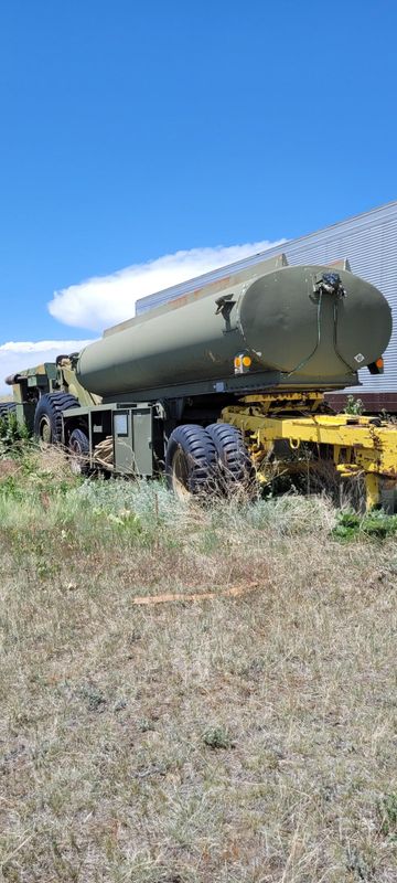 Military-style tanker trailer