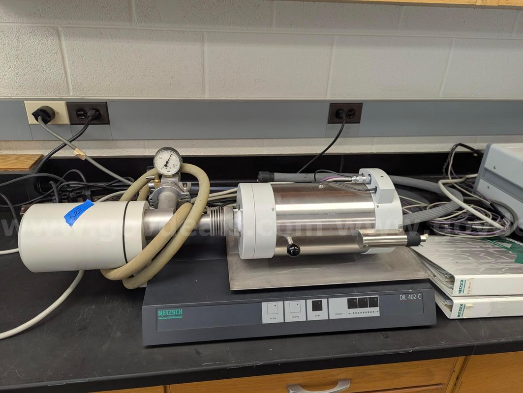 Netzsch DIL 402 C Dilatometer Thermal Analysis System w/ Power Unit & Dell Computer