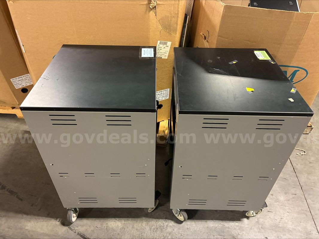 Black Top Laptop Carts