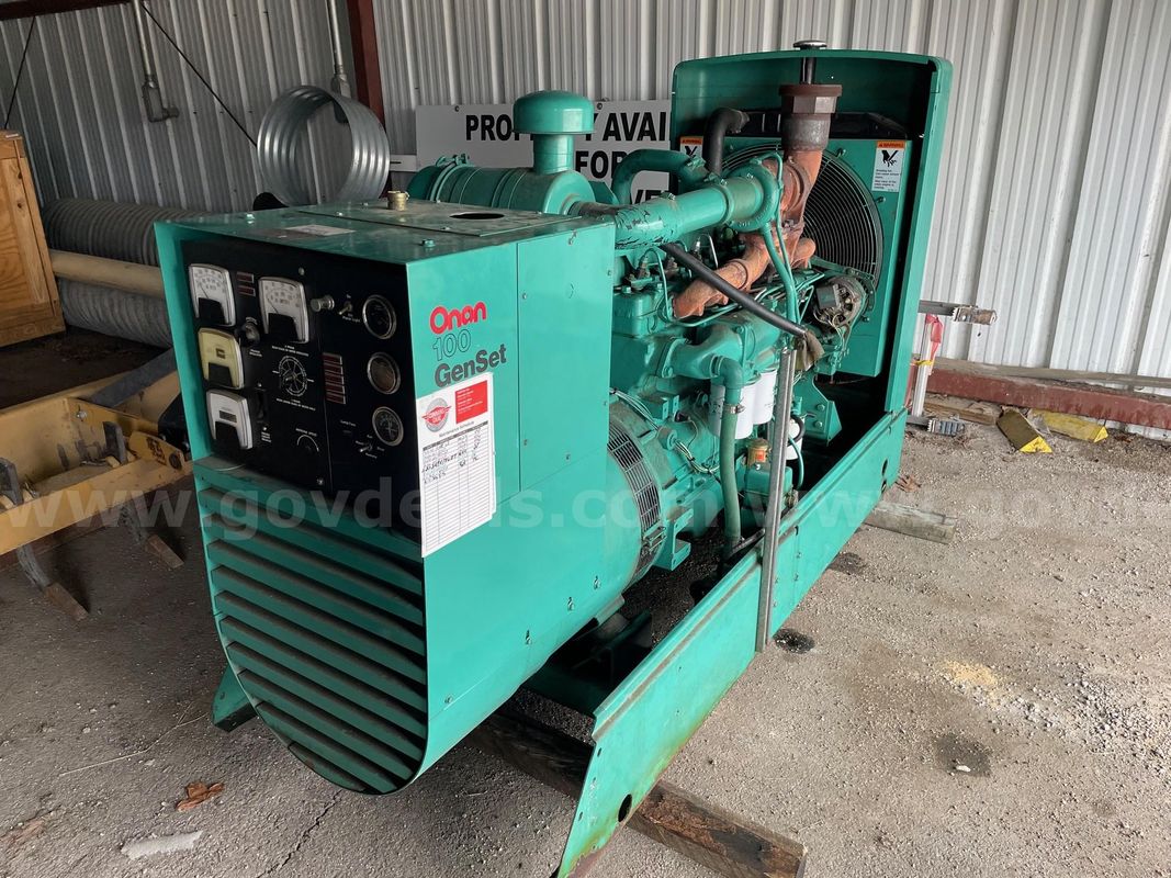 1986 Cummins Onan Diesel Generator