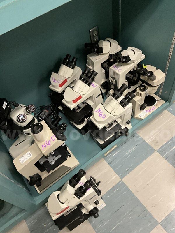 Lot Of Microscopes