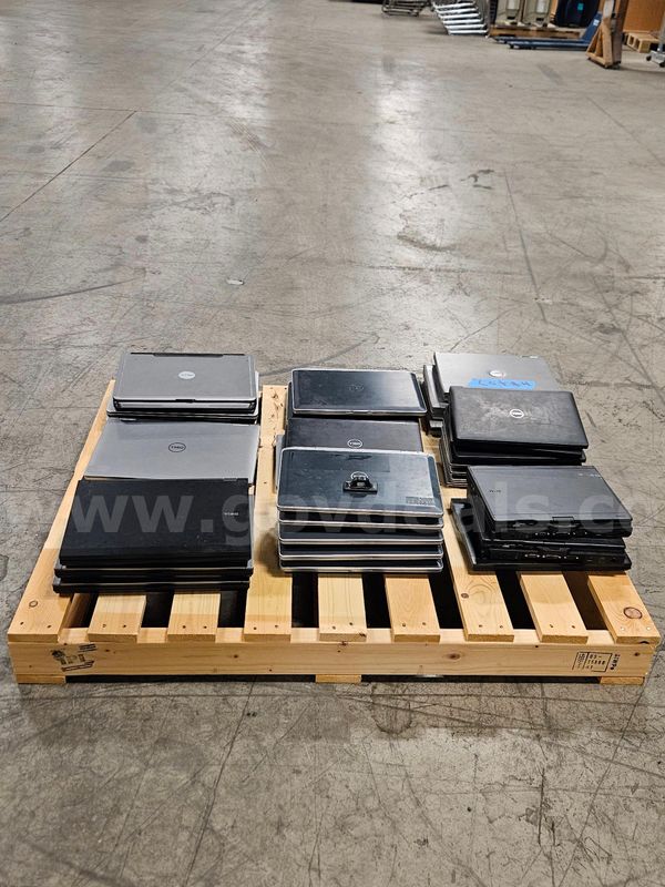 Lot #4 of Dell Computer Laptops *NO Hard Drives*