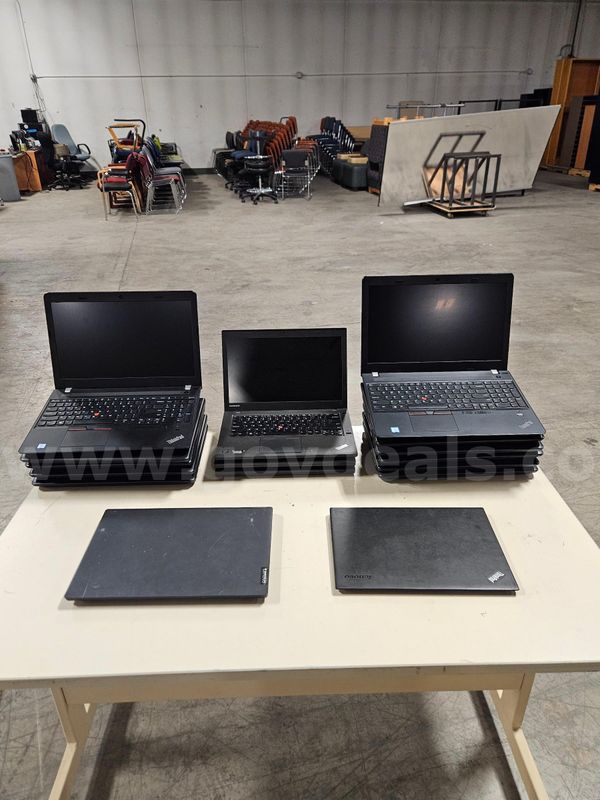 Lot #9 of Lenovo Laptops *NO Hard Drives*