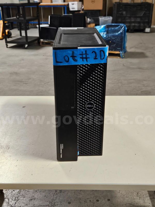 Lot #2D - 16 Dell PC Desktops *NO Hard drives*