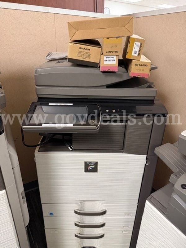 Sharp SHA-MX4141 multifunction color printer s/n 55100469 - 14458_MIL