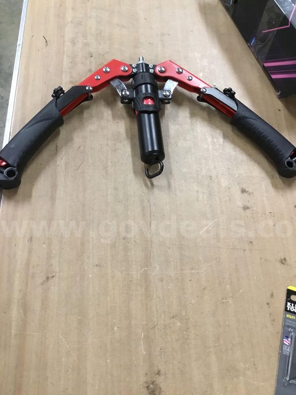 Black & red exercise stretching tool "DH"