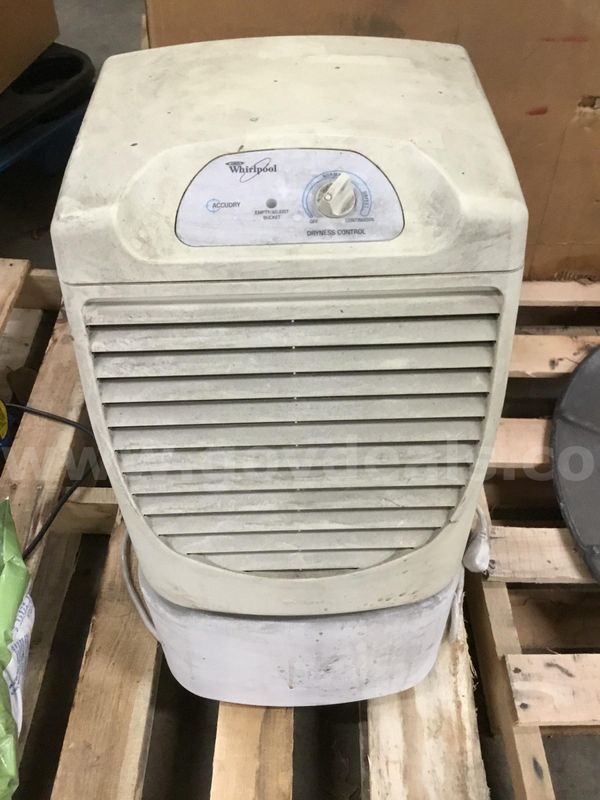 12 x 33 beige Whirlpool ac- (IT TURNS ON) "DH"