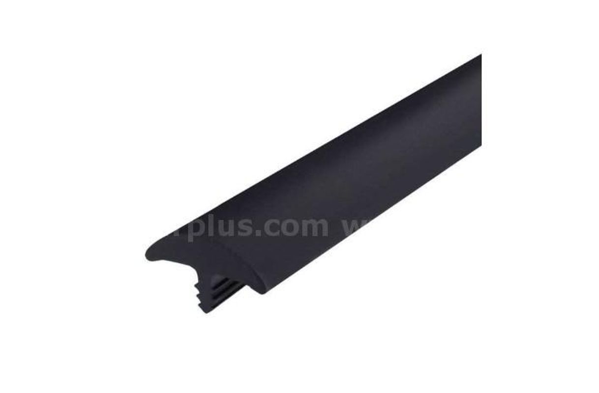 9 Ea. (Approx). Black 1" Bumper Tee Moulding 250'