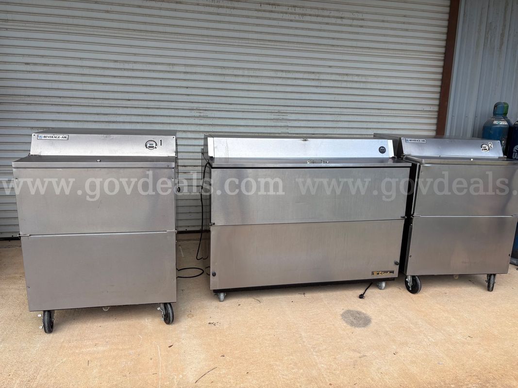 (3) Milk Coolers