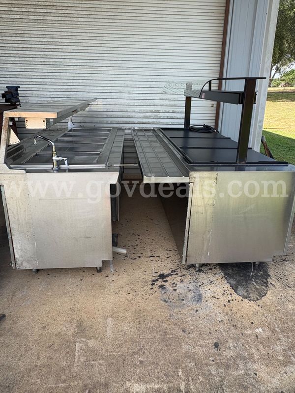 (1) Cold Bar & (1) Warmer