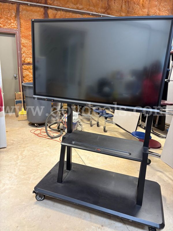 (2) 57" Viewsonic Interactive Touchscreen Televisions w/Stands