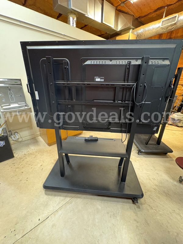 (3) Newline Interactive Touchscreen Televisions w/Stands