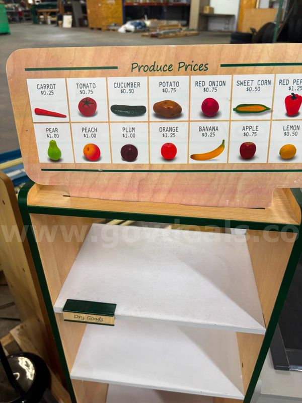 FRESH MARKET PreK Checkout Stand