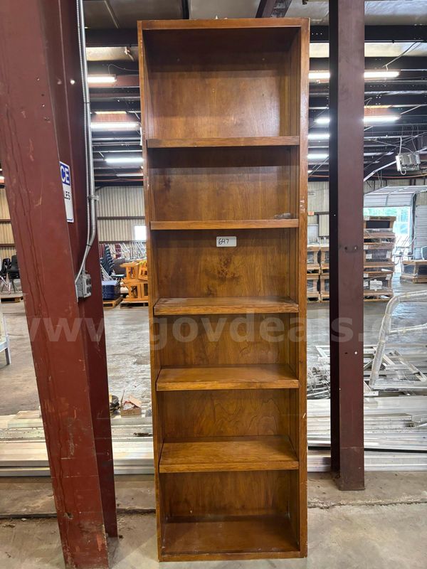 Large Wood Bookshelf