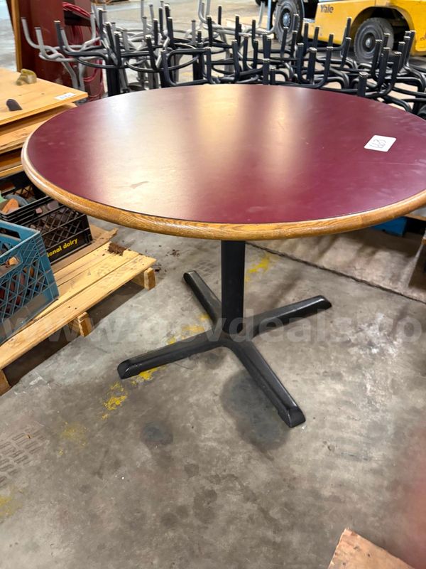 3ft half inch W x 29 inch H table