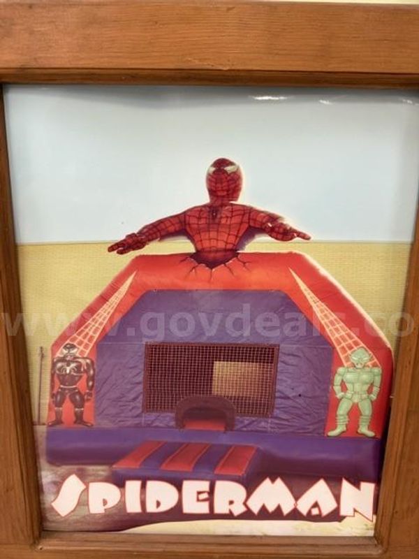 Bounce House (spiderman Themed)