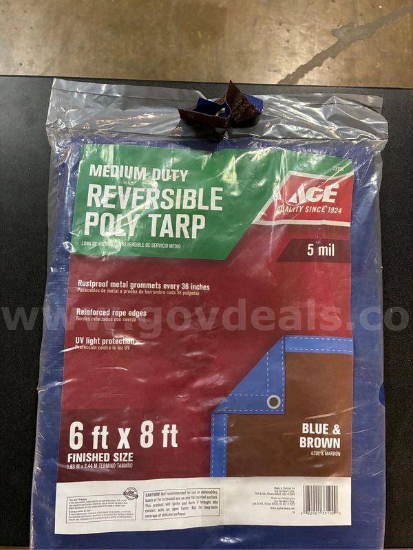 Medium Duty Reversible Poly Tarp