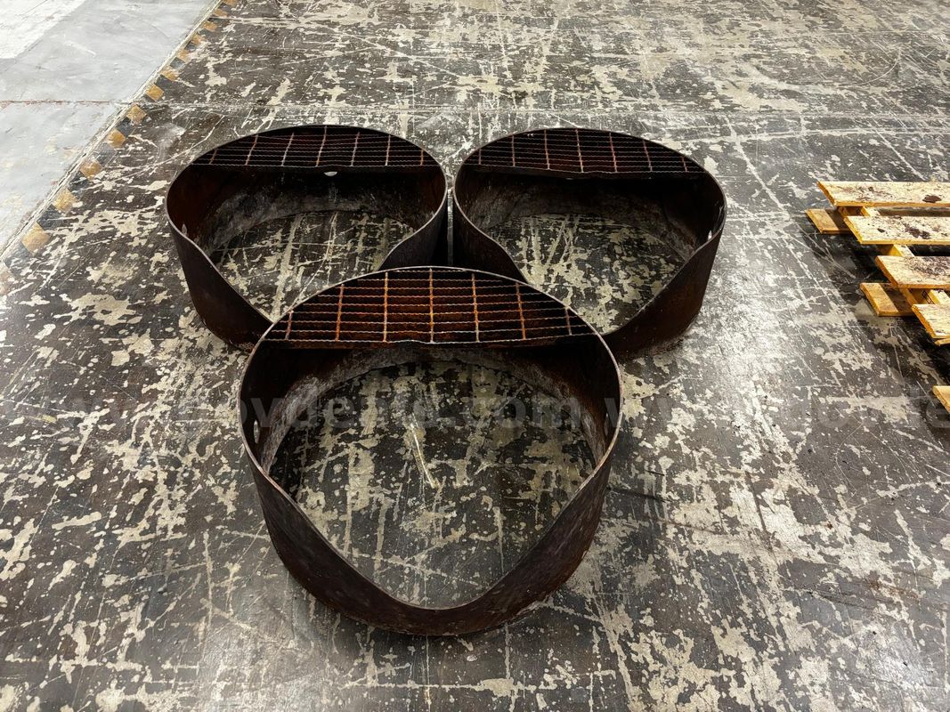 Lot of 3 Fire Rings