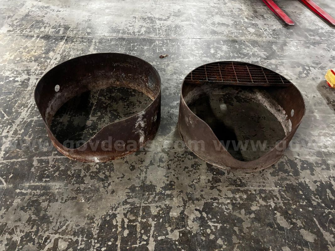 Lot of Two (2) Fire Rings
