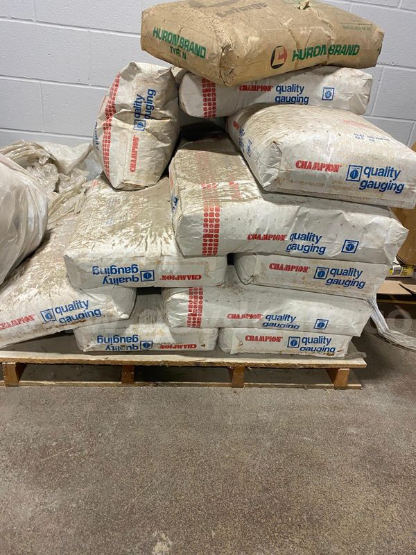 Lot of (19) Bags of Plaster