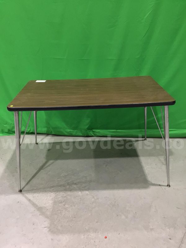 Wood Top Table