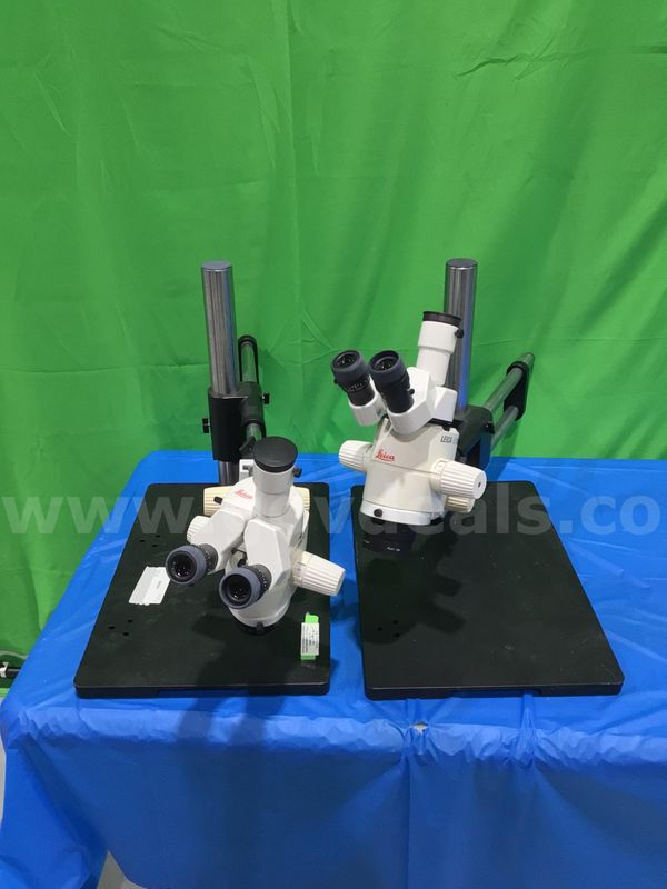Lot of (2) Leica MZ8 Microscopes
