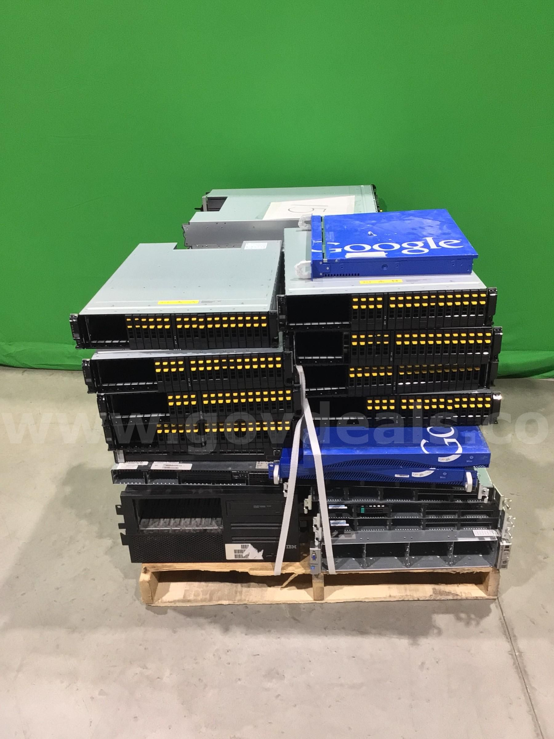 Lot of Approximate (29) Items of Network Equipment