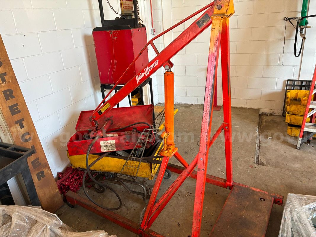 Hein Warner C-2000 Engine Hoist