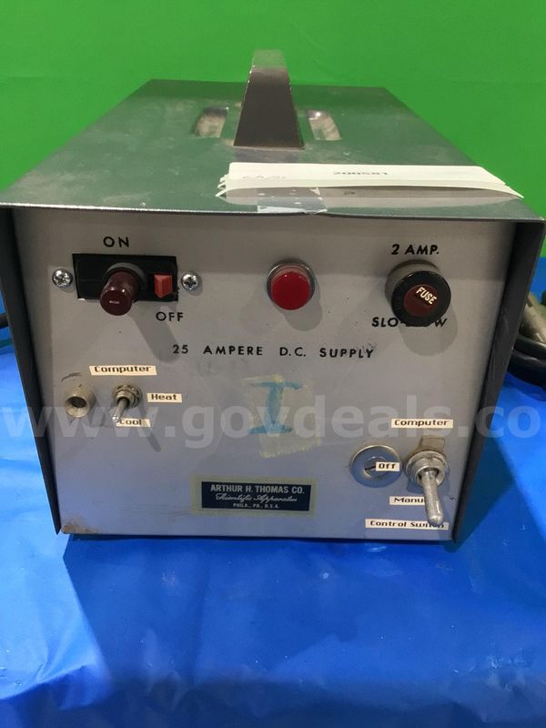 Arthur H Thomas Ampere D.C. Supply