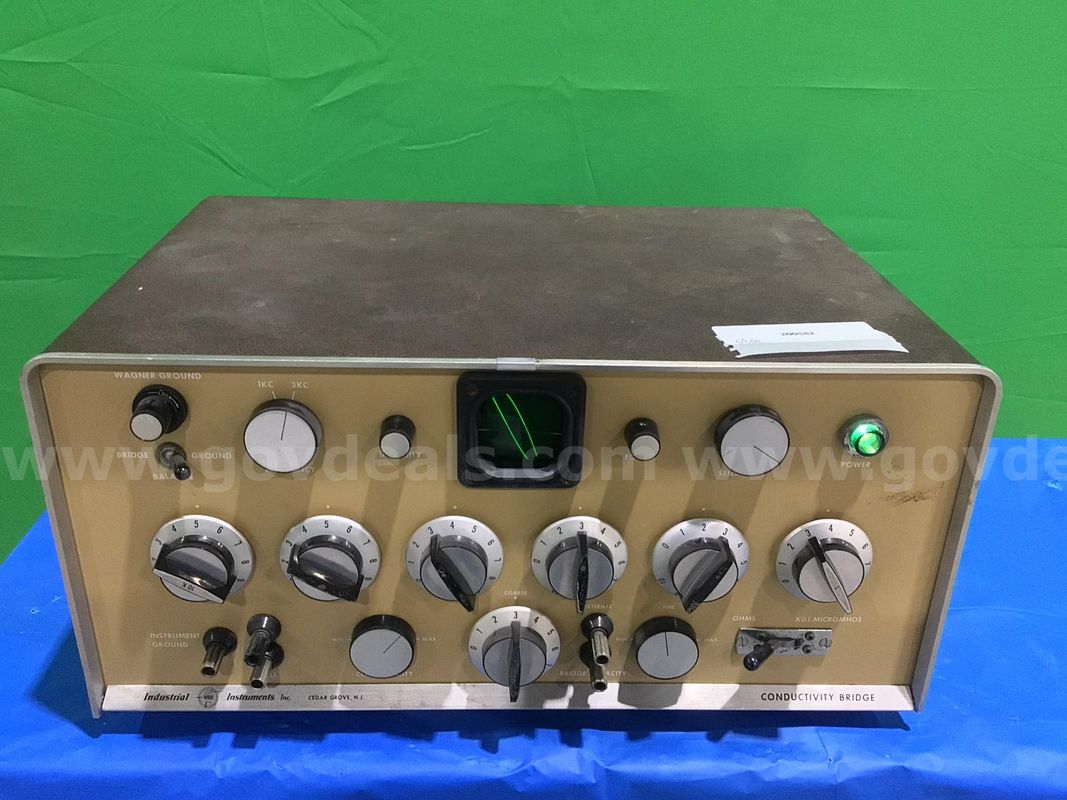 Industrial Instruments Inc, Conductivity Bridge