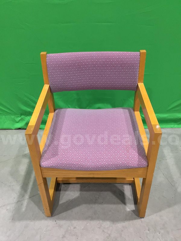 Lot of 4 Light Mauve Chairs