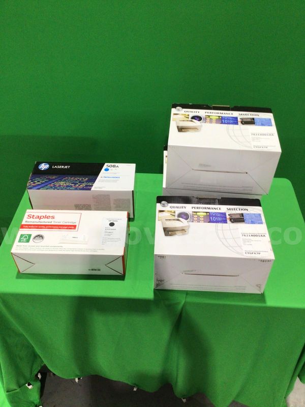 Lot of (5) Various Toners