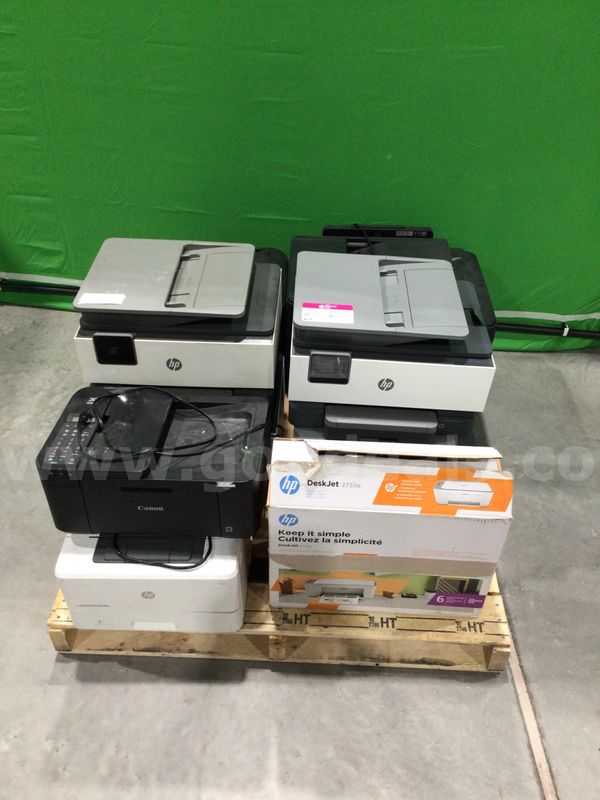 Lot of (9) Various Printers