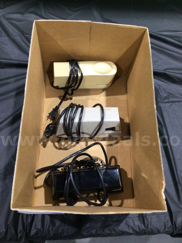 Lot of (3) Various Electric Staplers